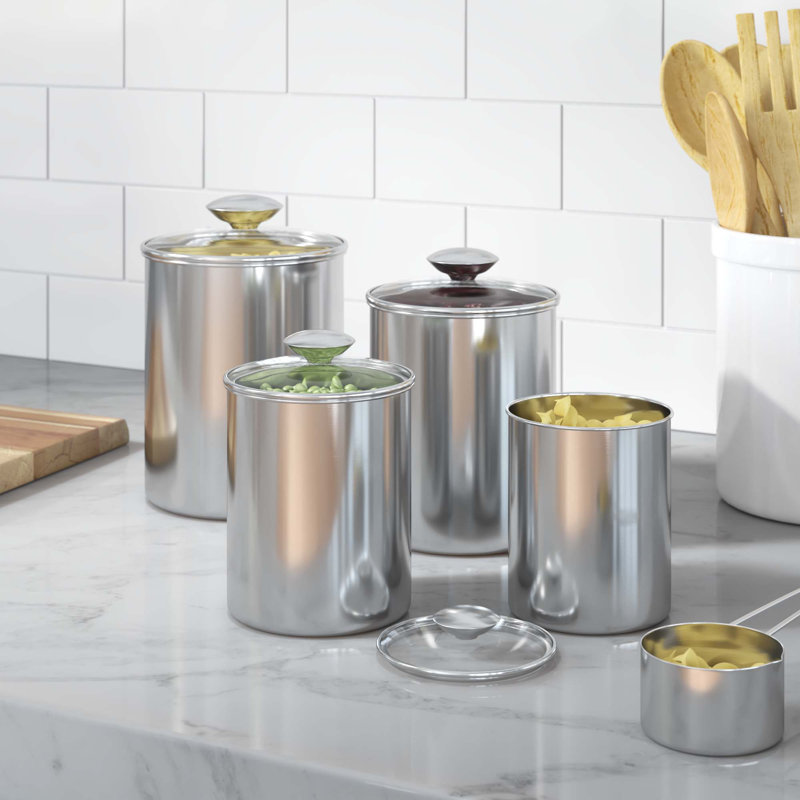 Four piece canister high quality set